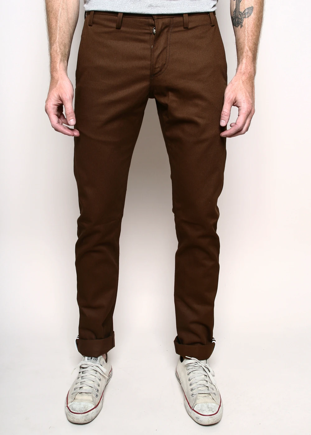 Officer Trouser in Nutmeg