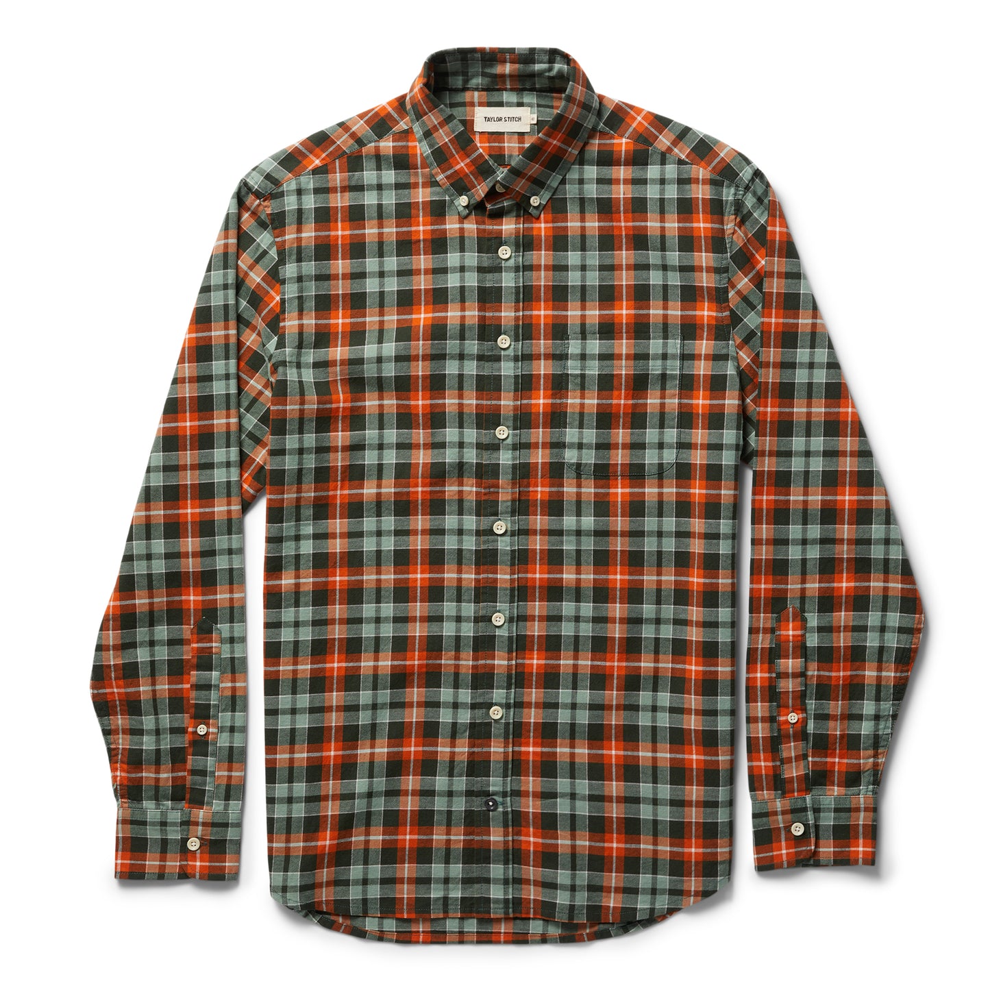 The Jack in Rust Plaid Oxford