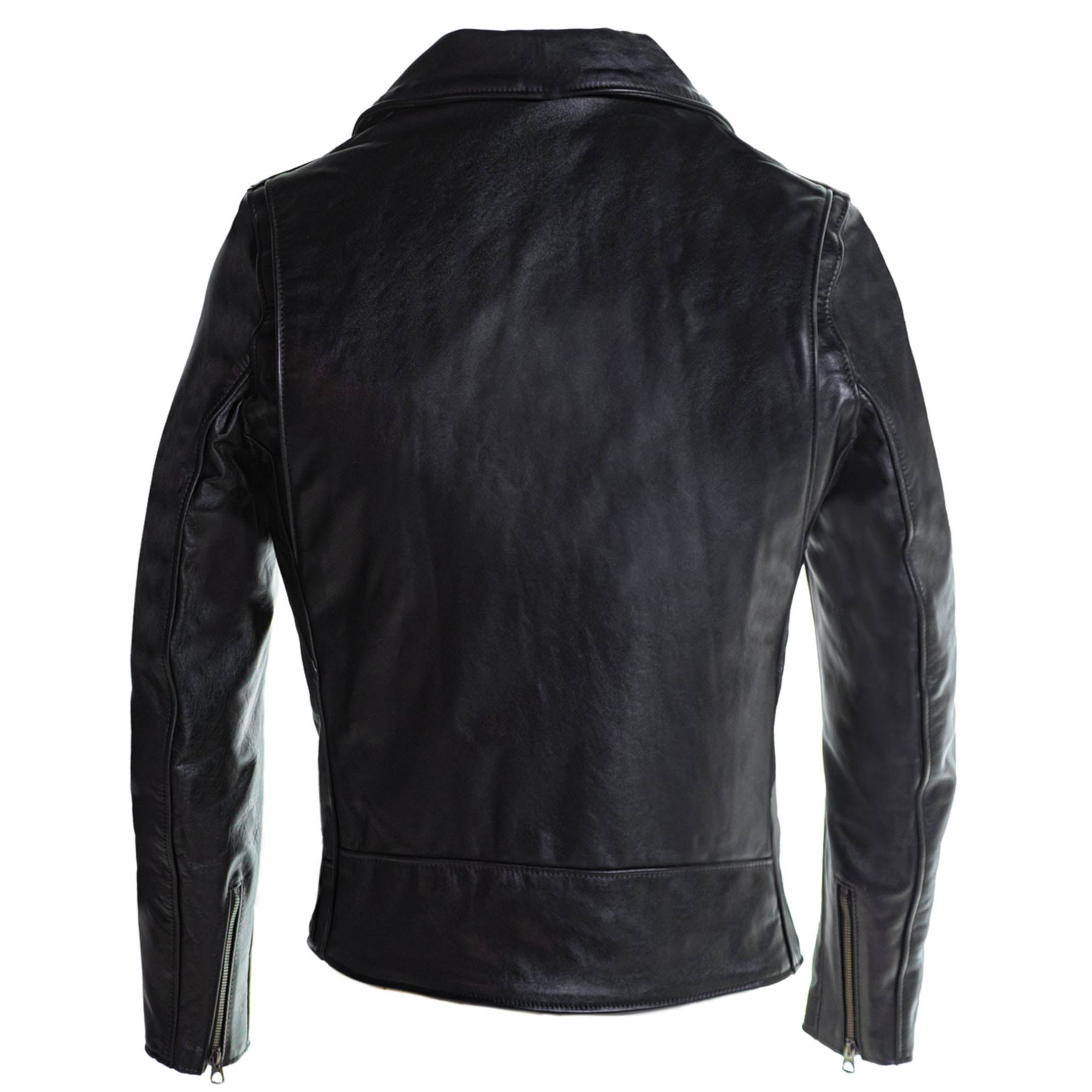 503 Black Light Weight Cowhide Motorcycle Jacket