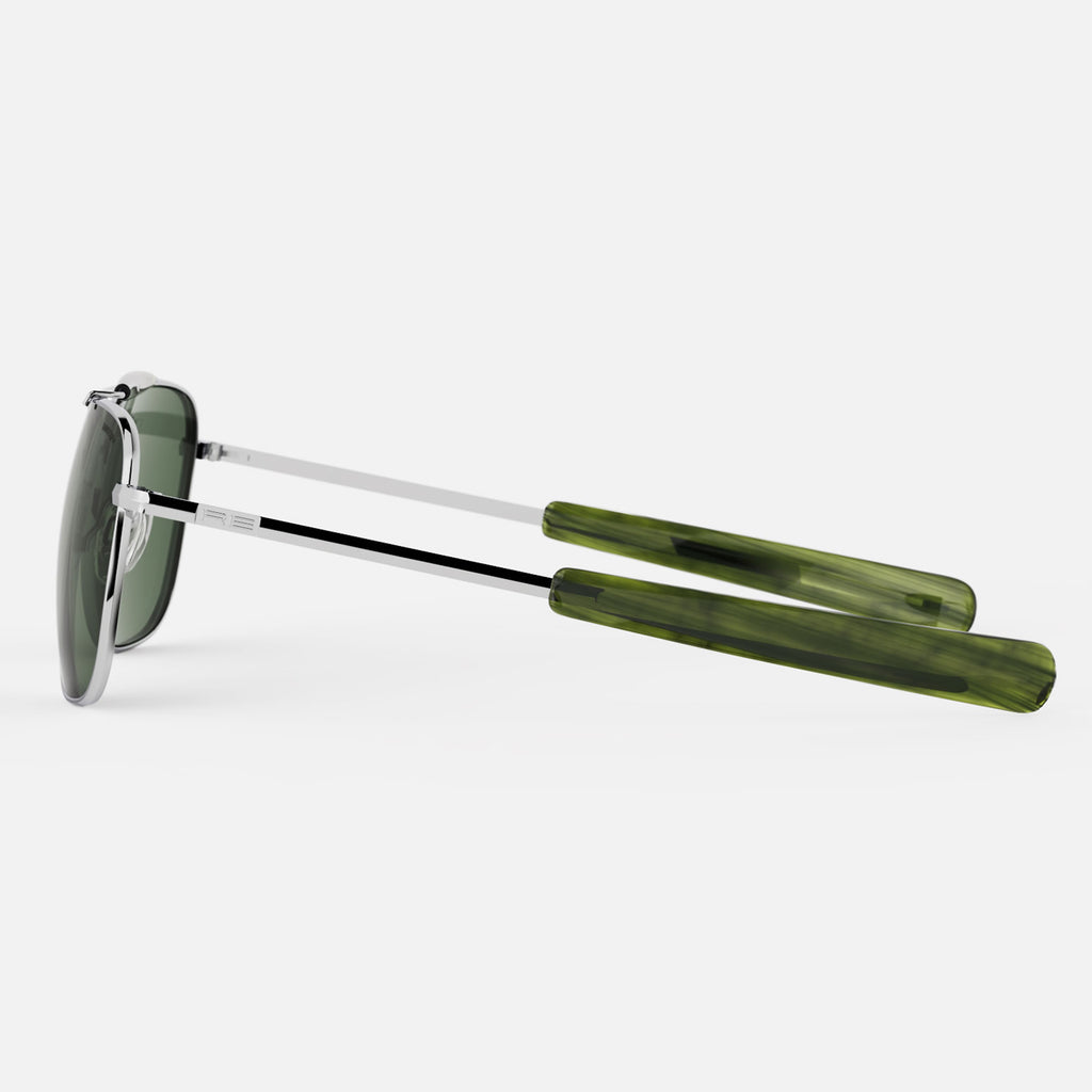 Aviator II in Bright Chrome Polarized AGX