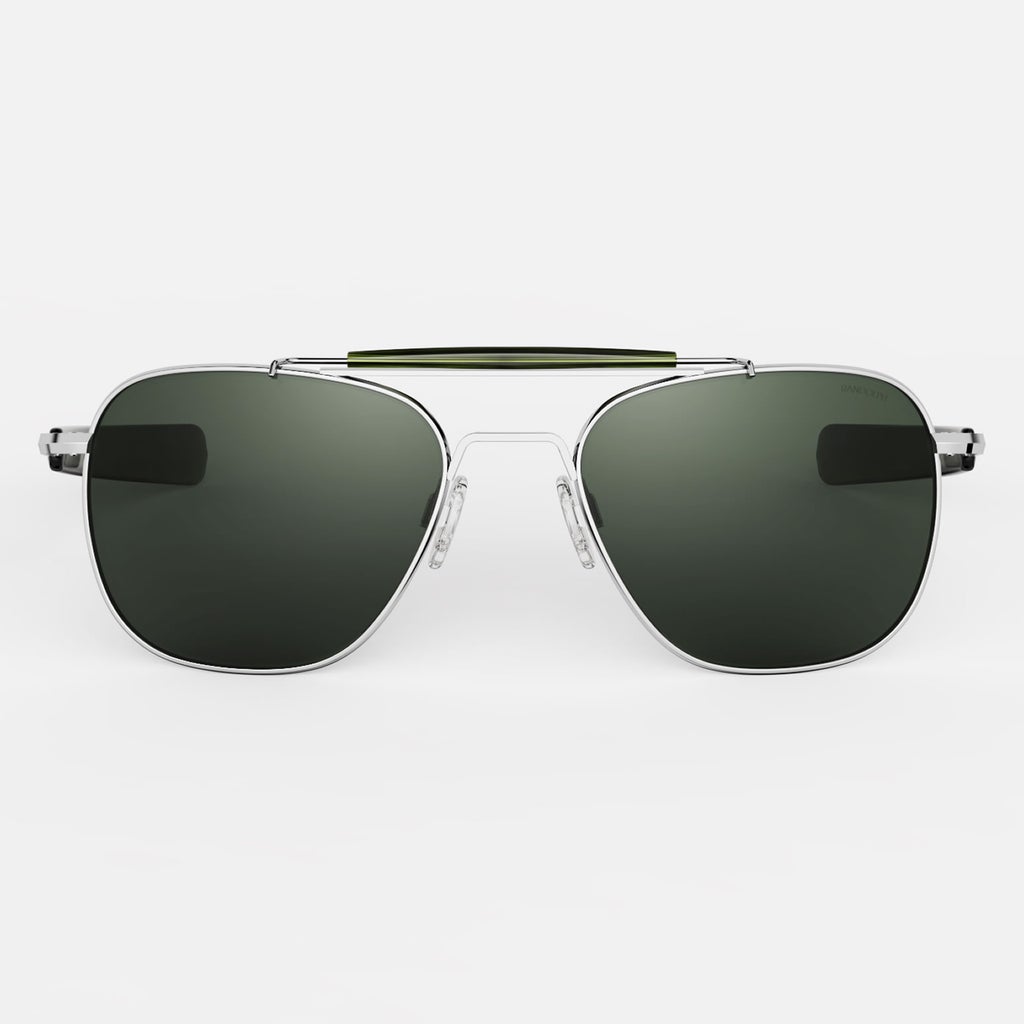 Aviator II in Bright Chrome Polarized AGX