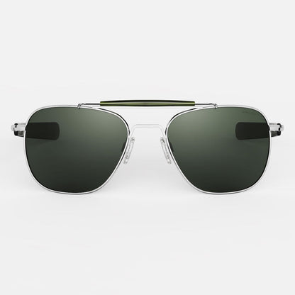 Aviator II in Bright Chrome Polarized AGX