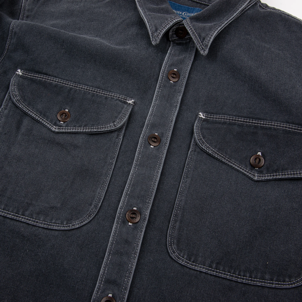 Utility Shirt in Charcoal
