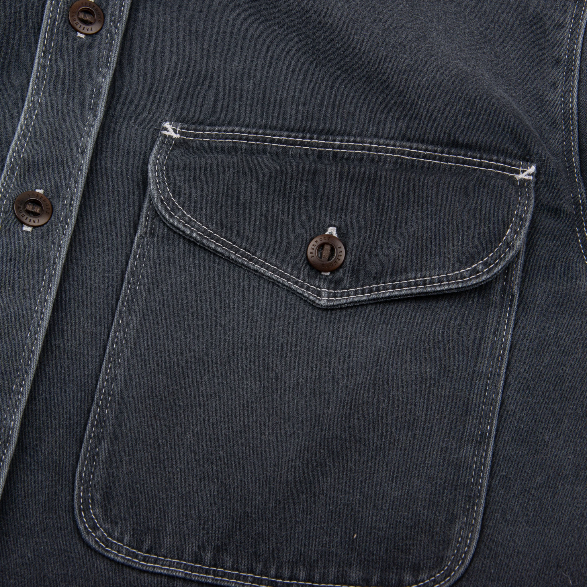 Utility Shirt in Charcoal