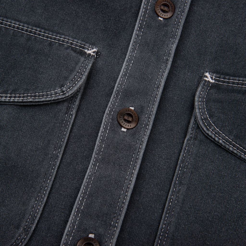 Utility Shirt in Charcoal