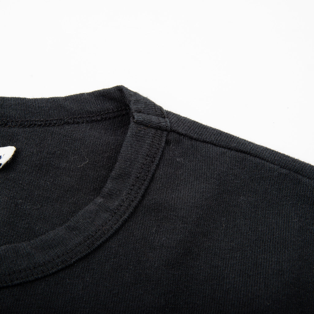 13 Ounce Shifter Tee in Black and White Stripe