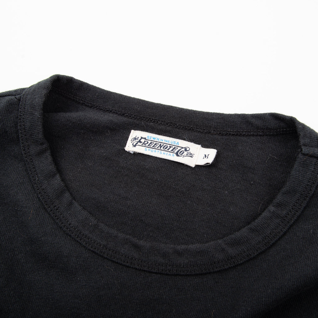 13 Ounce Shifter Tee in Black and White Stripe
