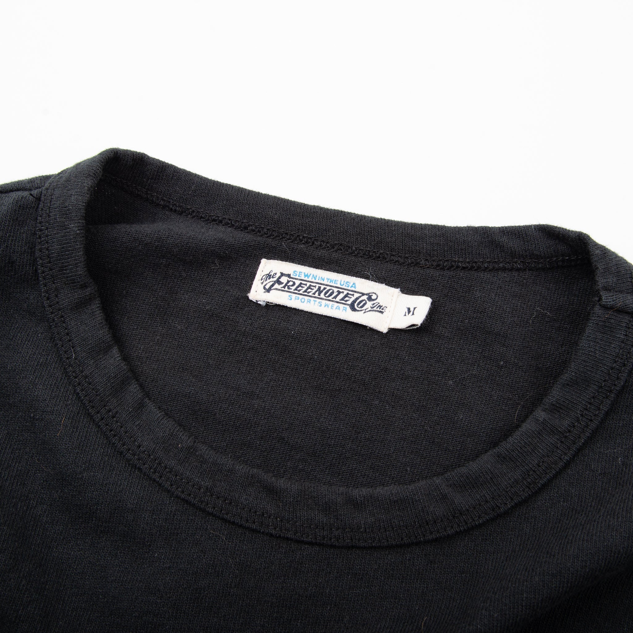 13 Ounce Shifter Tee in Black and White Stripe