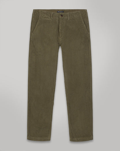 Corduroy Trousers in Olive