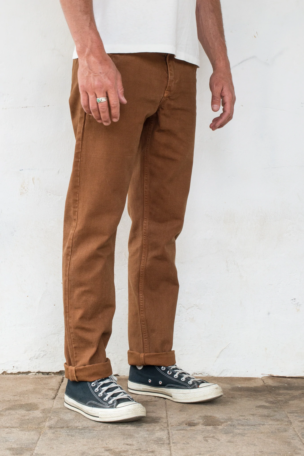 14oz Workers Chino in Rust