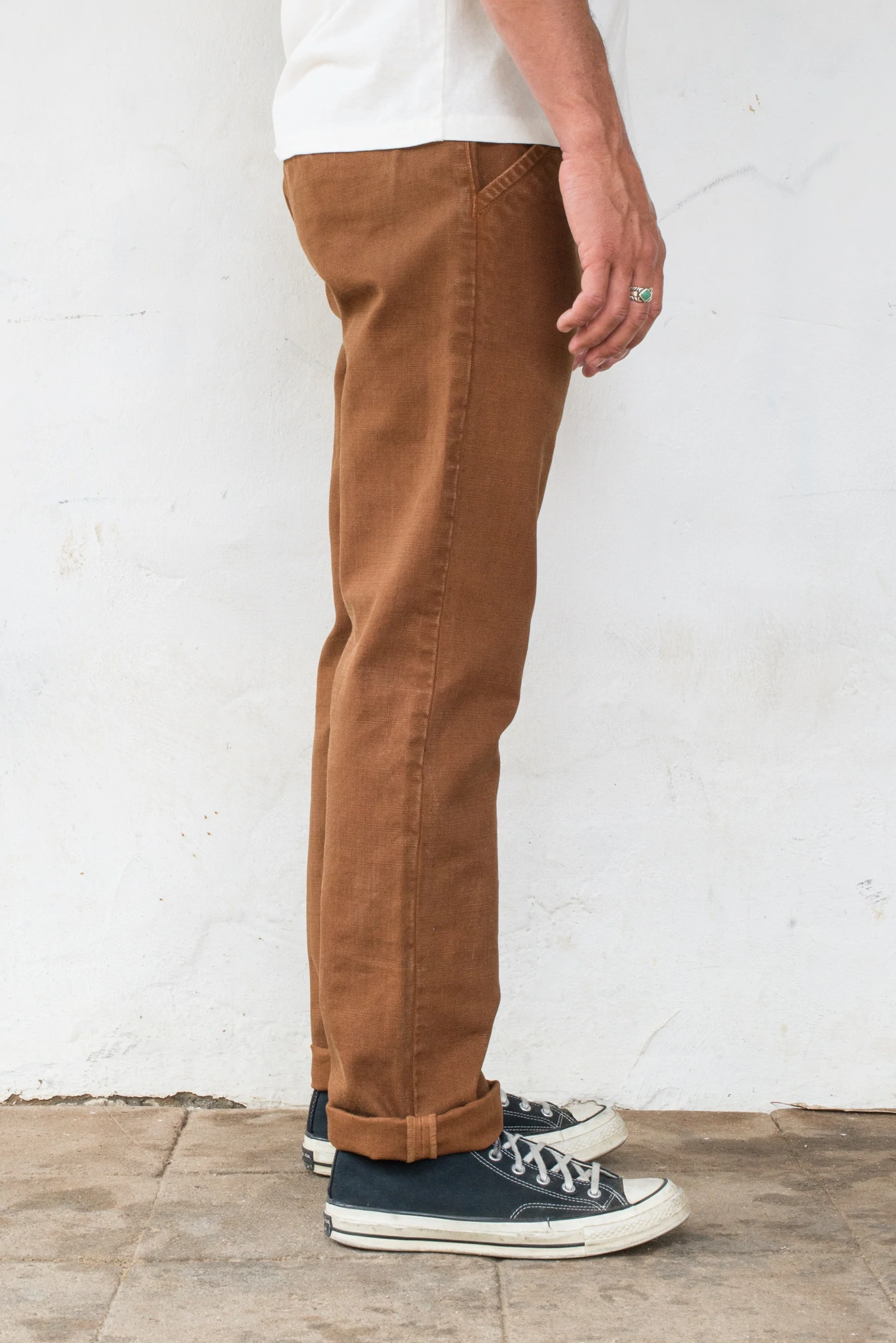 14oz Workers Chino in Rust