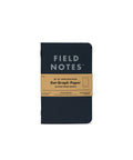 Pitch Black Memo Book, 3-Pack