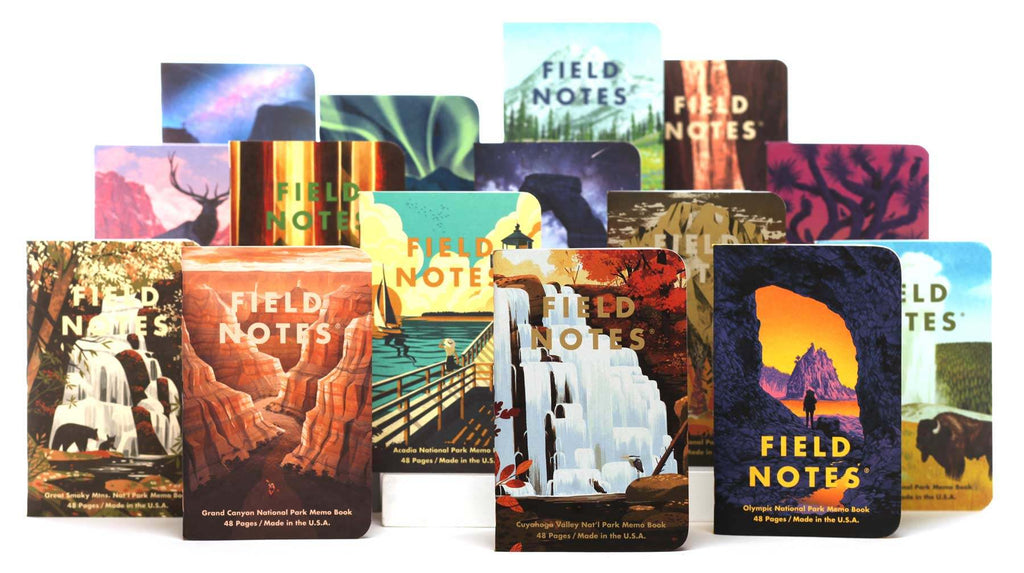 National Parks Memo Book, 3-Pack