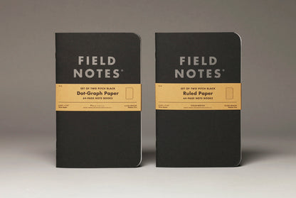 Pitch Black Note Book, 2-Pack