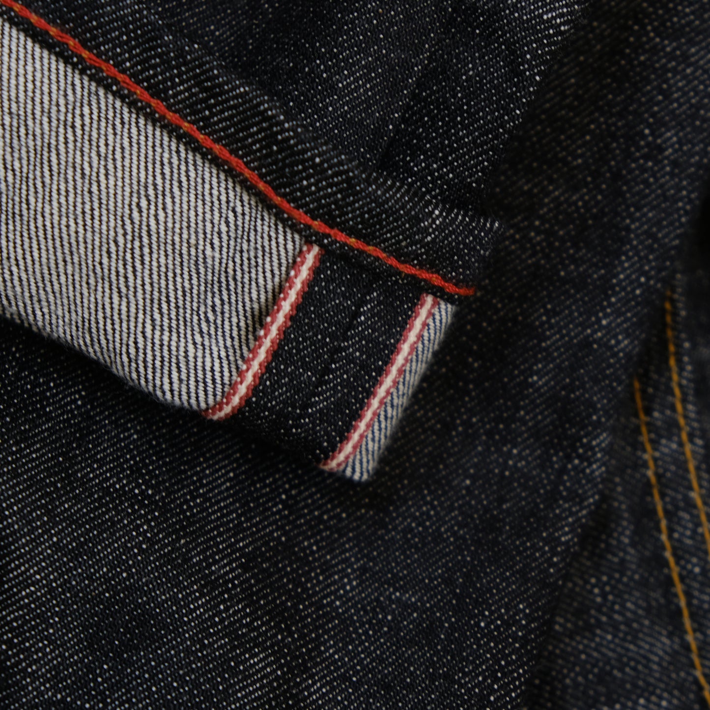 #PH-P300732 Gustin Straight in 14.5 oz Black Japanese Selvedge