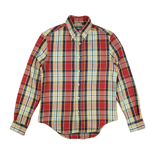 Red Heavy Twill Check