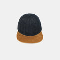 Baseball Cap in Indigo Denim and Fawn Corduroy