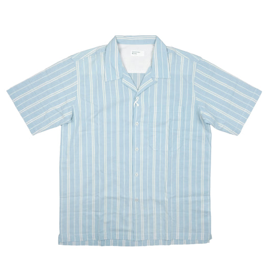 Camp Shirt in Blue Nisi Cotton