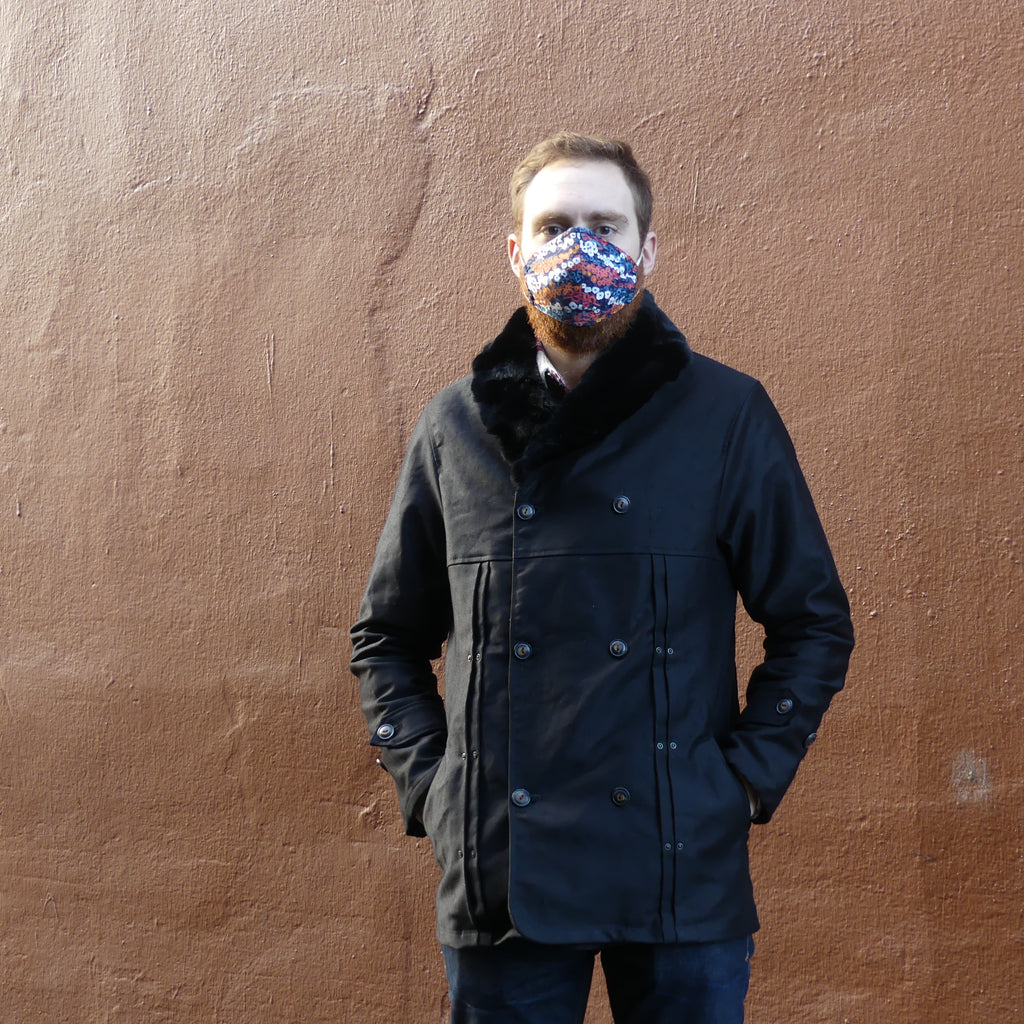 Black Pleated Rancher