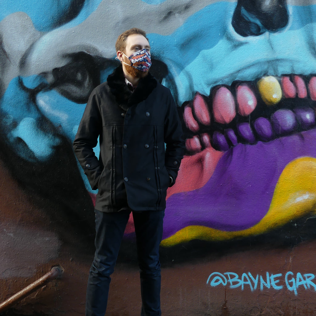 Black Pleated Rancher