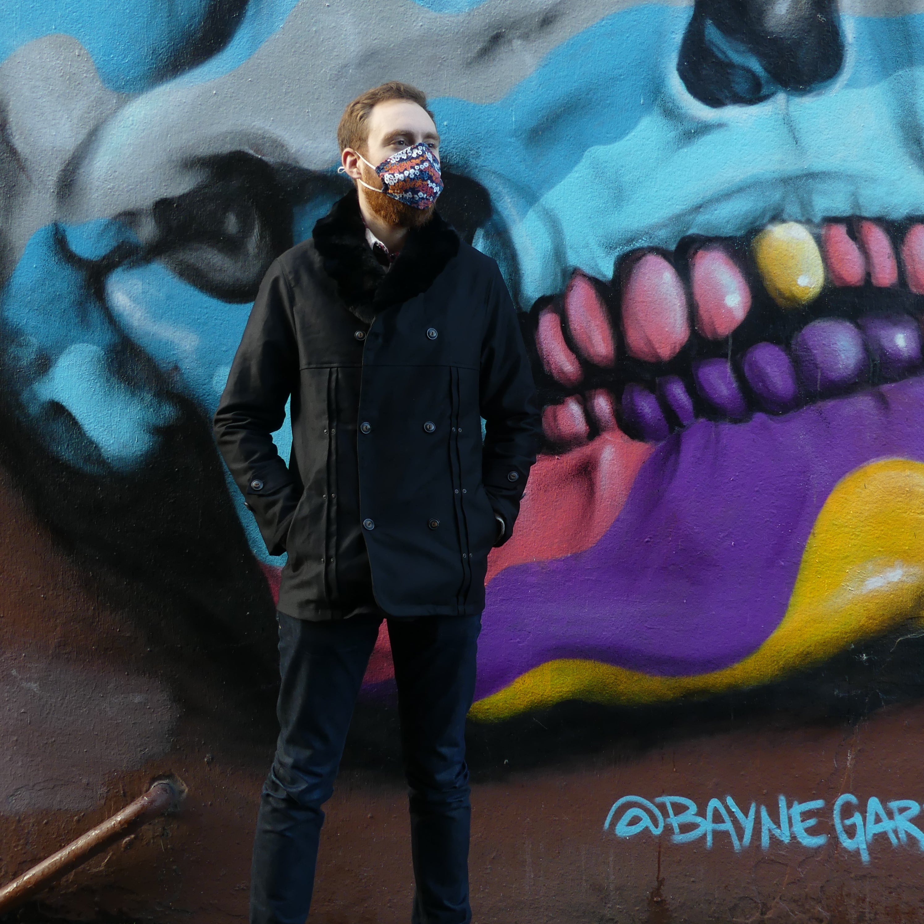 Black Pleated Rancher