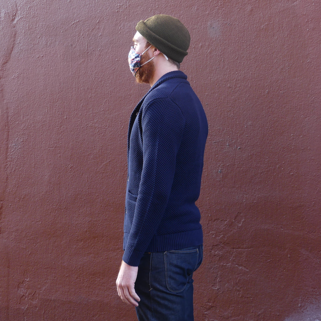 The Crawford Sweater in Navy