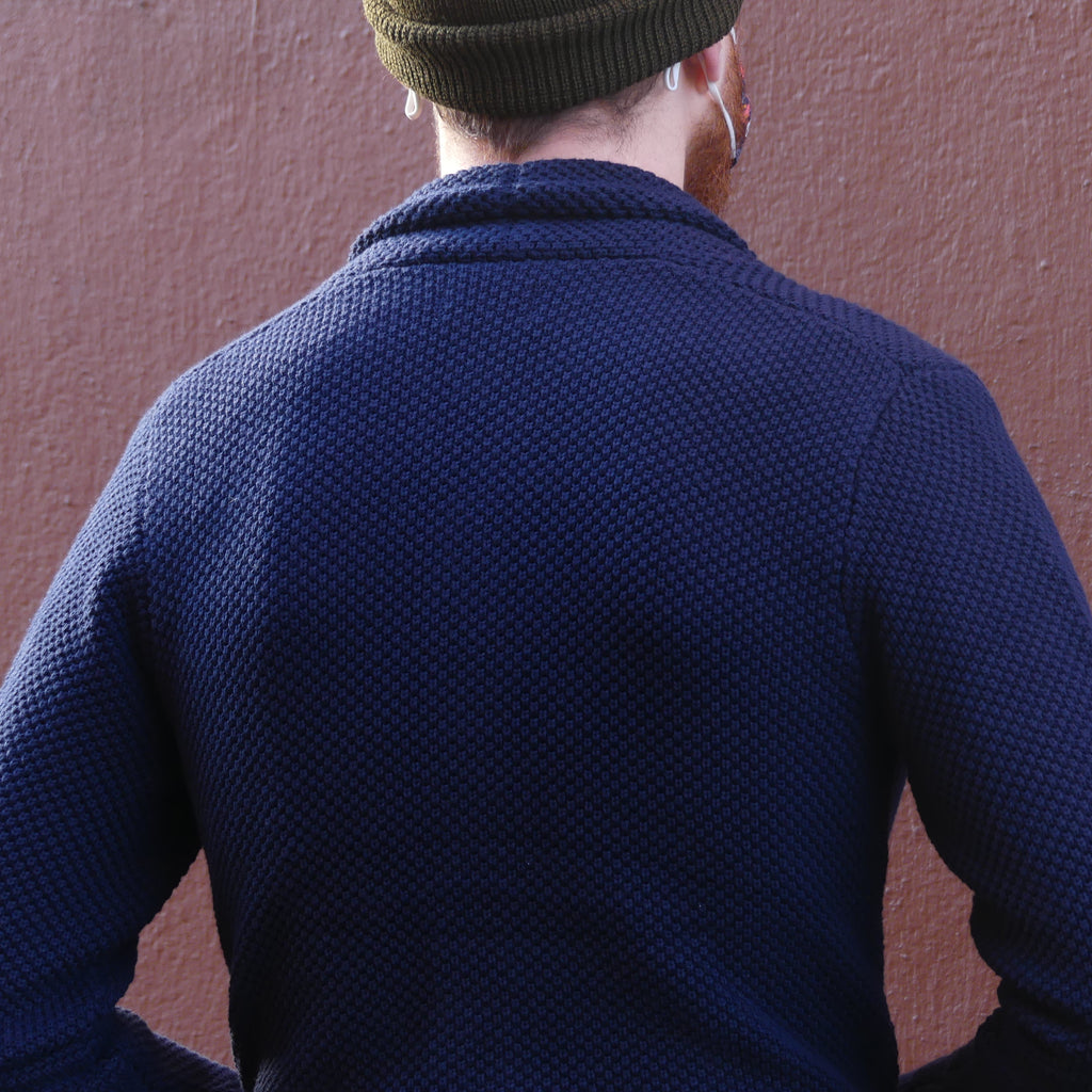 The Crawford Sweater in Navy