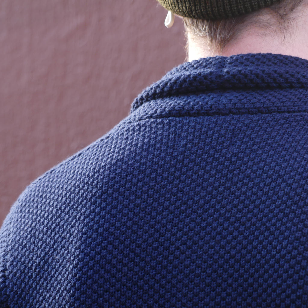 The Crawford Sweater in Navy