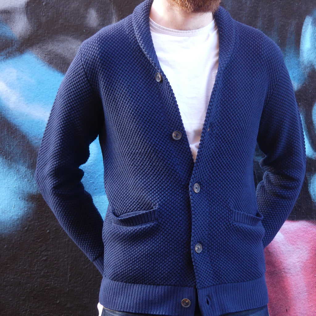 The Crawford Sweater in Navy