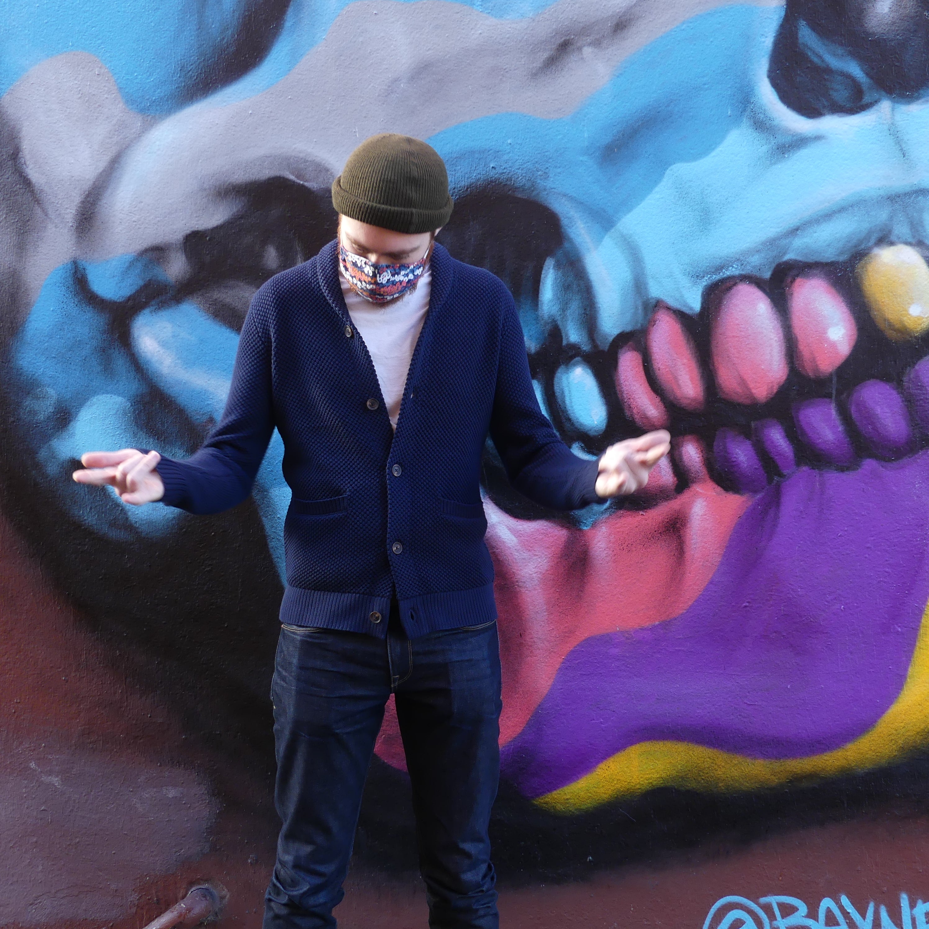 The Crawford Sweater in Navy