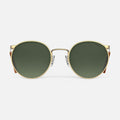 P3 in 23k Satin Gold & Polarized Evergreen