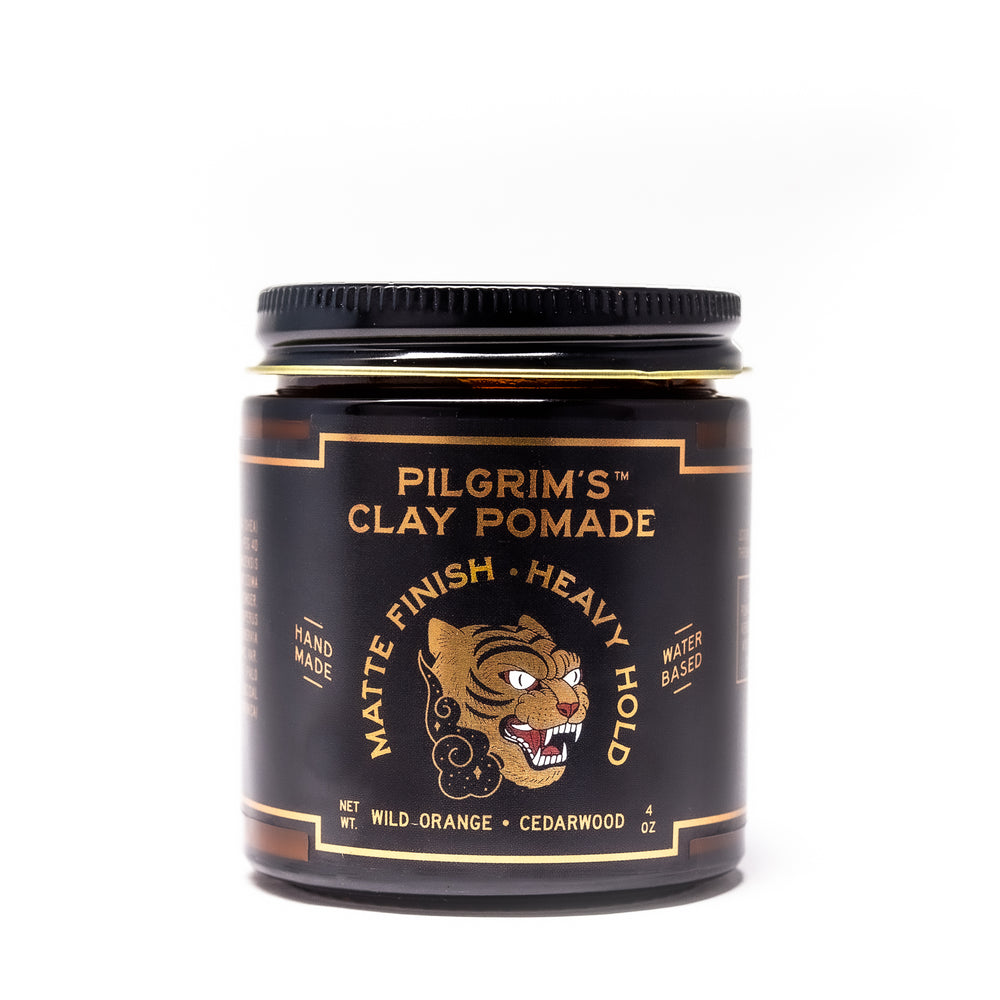 Clay Pomade - Wild Orange + Cedarwood