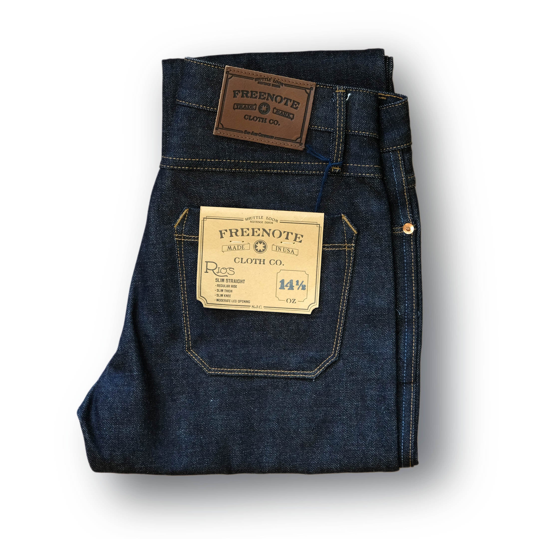 Rios Slim Straight 14.50 ounce Kaihara