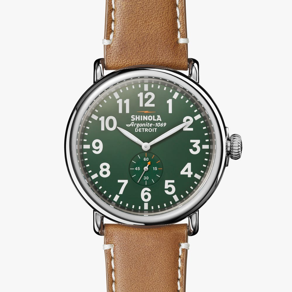 The Runwell 47mm in Green
