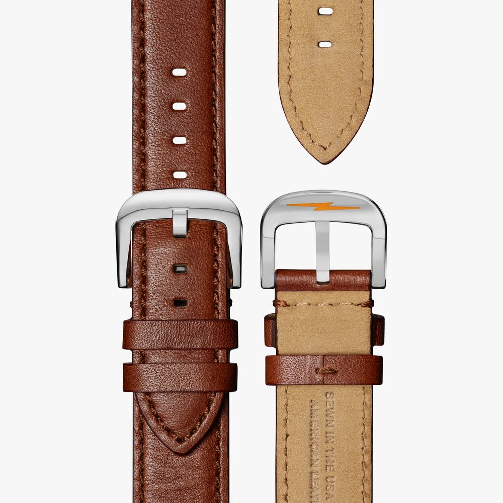 The Canfield Chrono 43mm in Midnight Blue