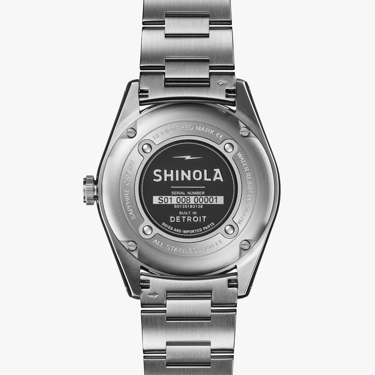 The Duck 42mm in Black & Silver