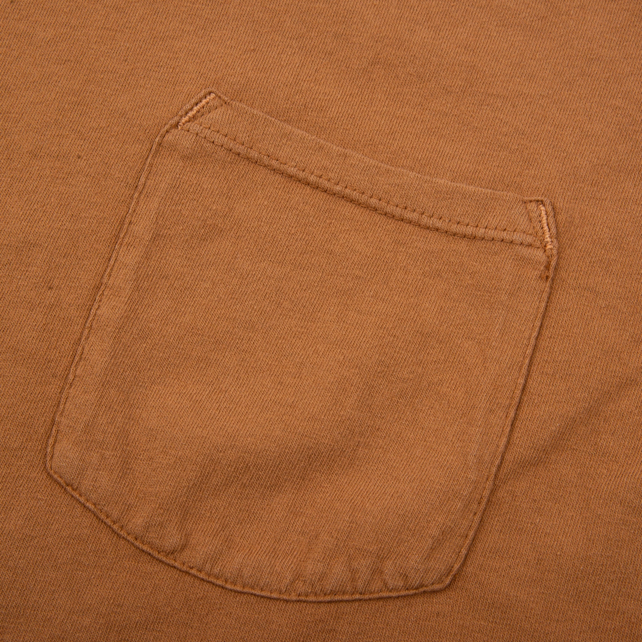 9 Ounce Pocket T-shirt in Tobacco