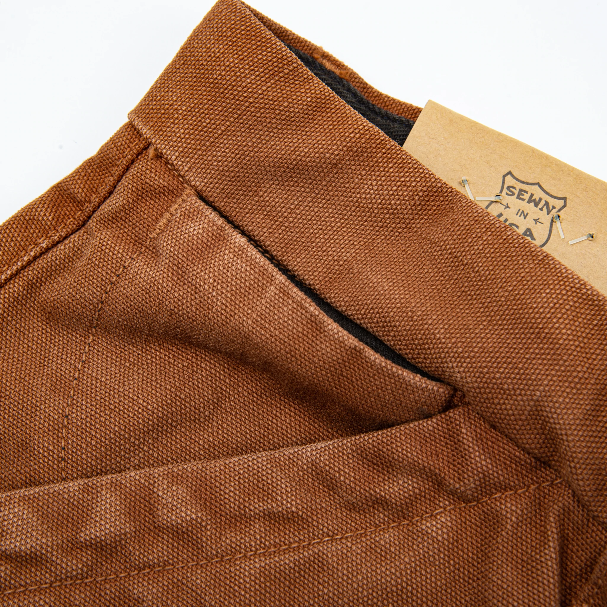 14oz Workers Chino in Rust