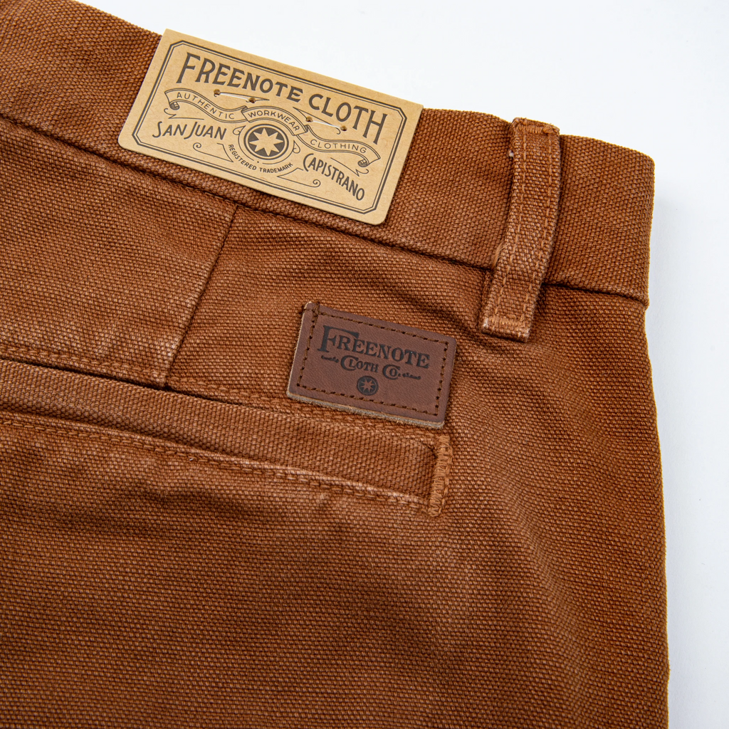 14oz Workers Chino in Rust