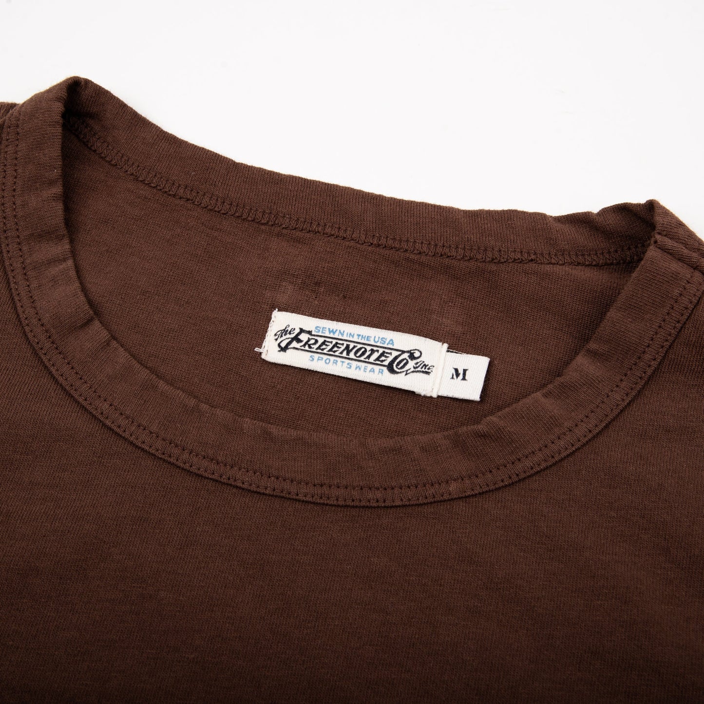 9 Ounce Pocket T-shirt in Chocolate