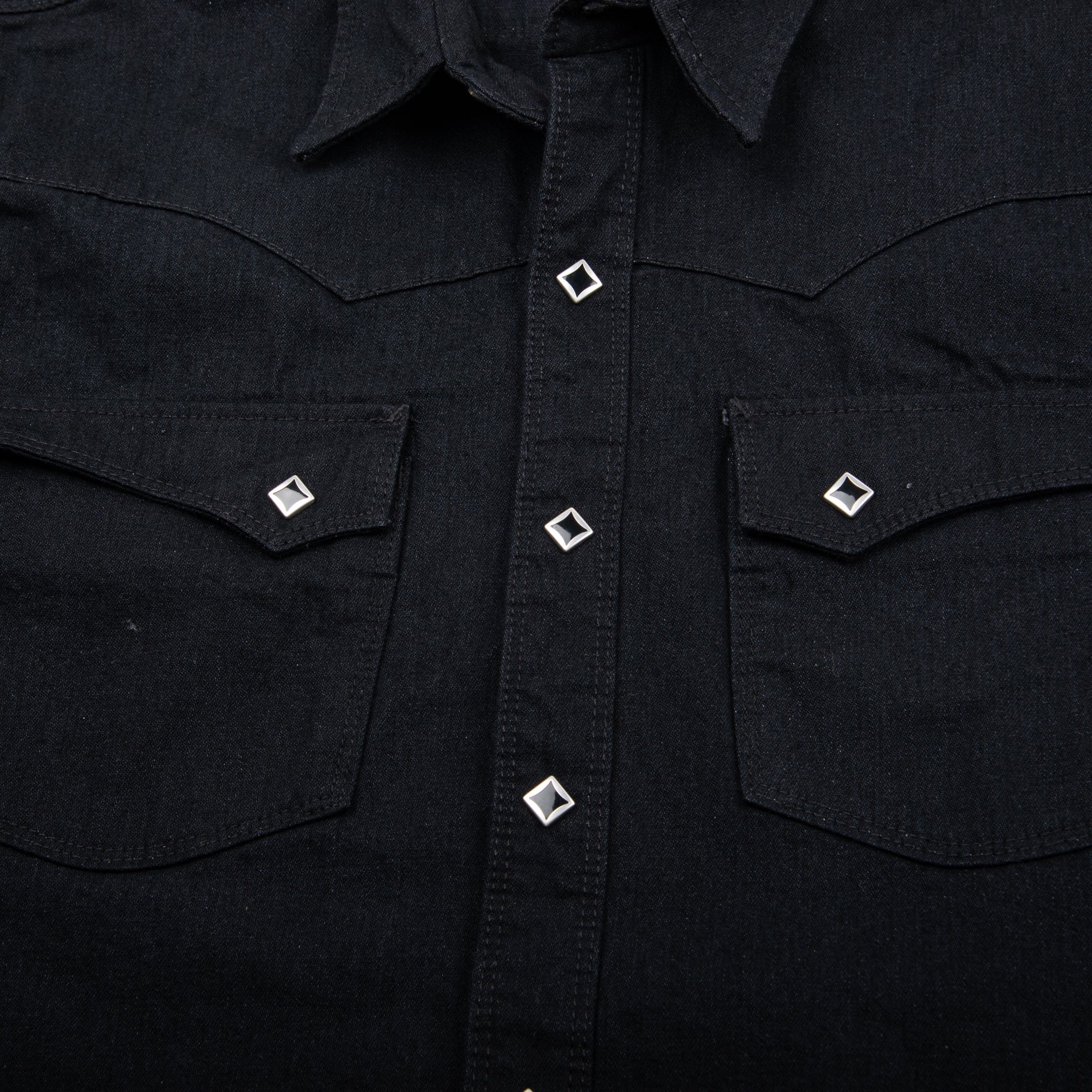 Calico in 9 Ounce Black Denim