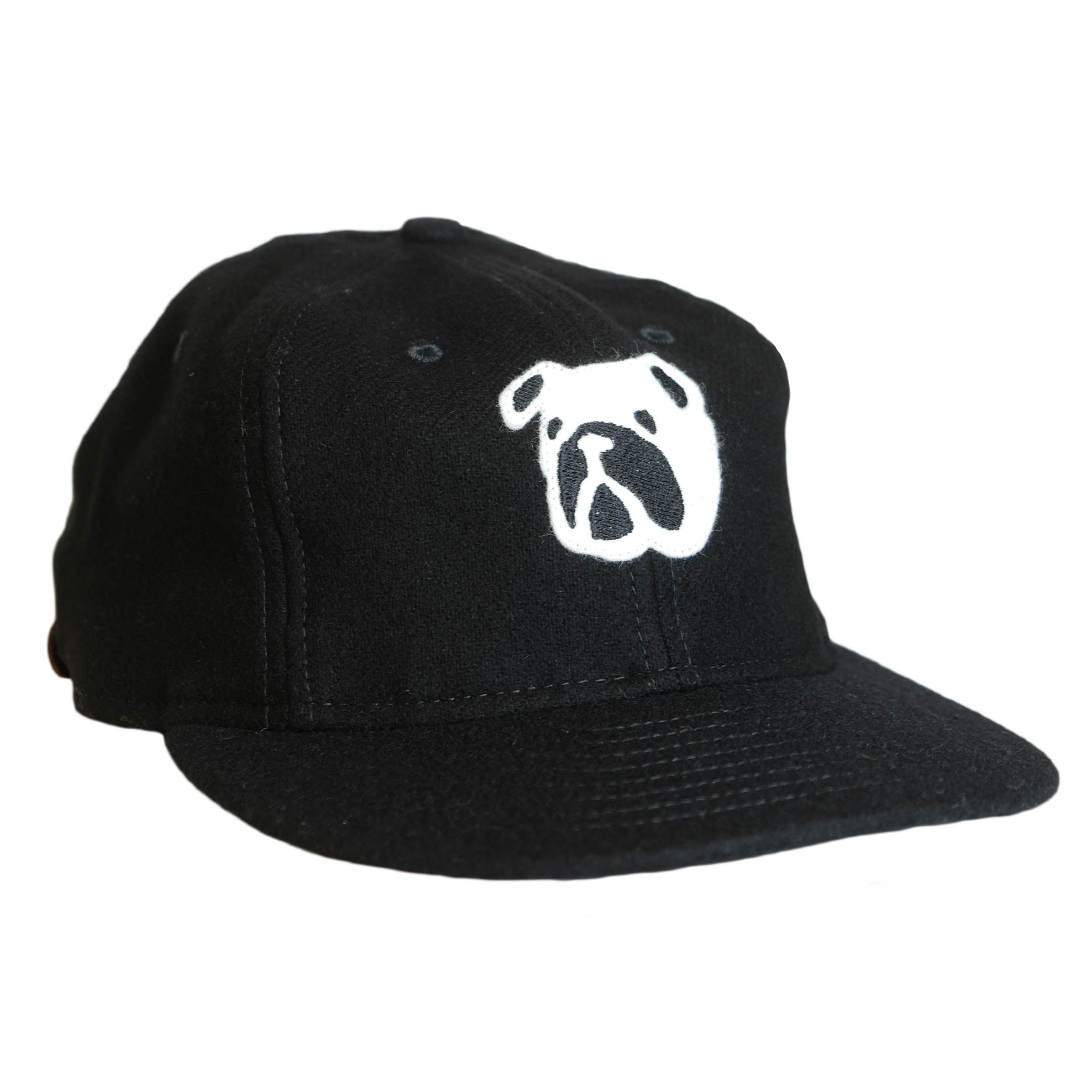 Porterhouse Ballcap in Black Wool