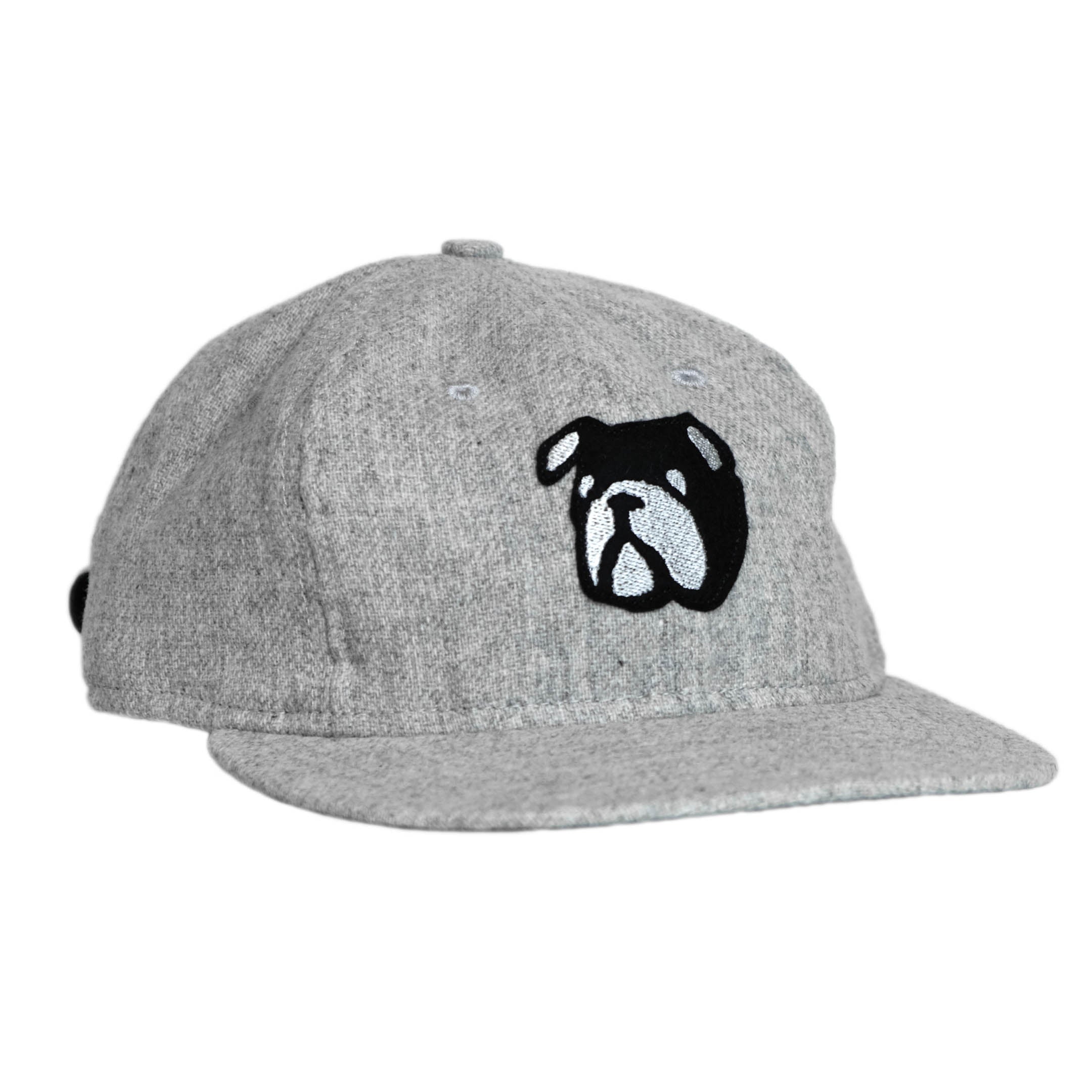 Porterhouse Ballcap in Light Heather Grey Wool