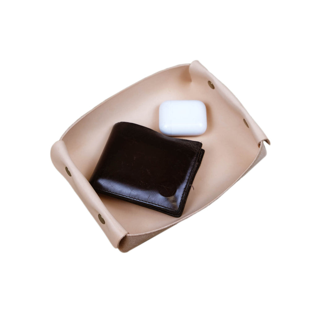 Leather Valet Tray