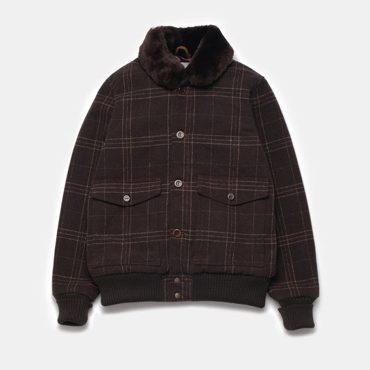 The Winston Jacket in Brown Plaid
