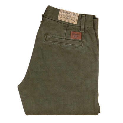 14oz Workers Chino in Army