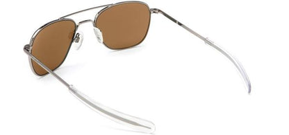 Aviator in Gunmetal Polarized American Tan