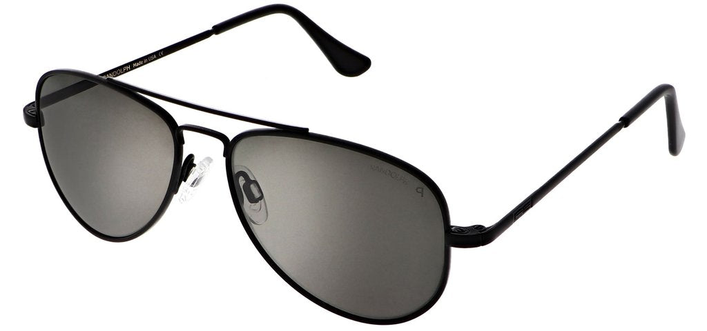 Concorde in Matte Black Polarized American Gray