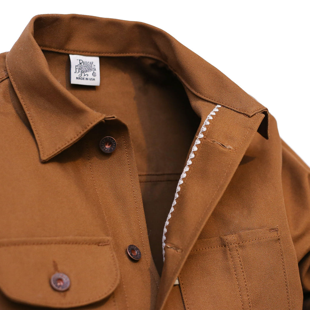 Chore Coat in Brown Duck Canvas