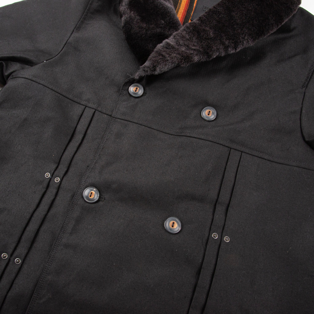 Black Pleated Rancher